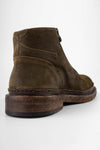 YORK tundra-brown suede welted chukka boots.