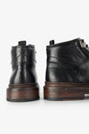 UNTAMED STREET Men Black Calf-Leather Chukka Boots YORK