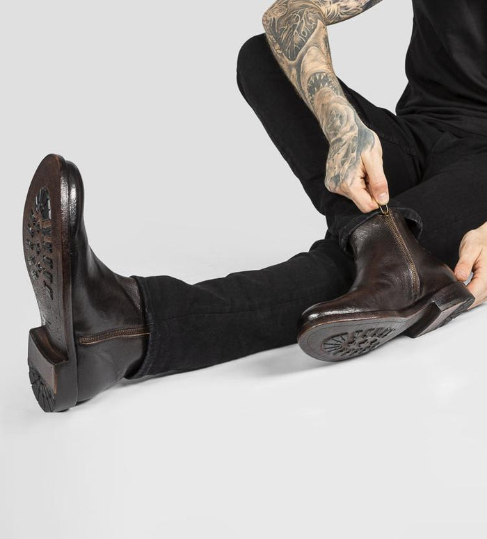 Sloane seamed patent ankle boot hot sale