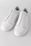 women leather white sneaker handmade in Italy
