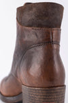 BERKELEY burnt-caramel ankle boots.