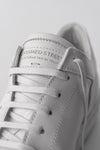 women leather white sneaker handmade in Italy